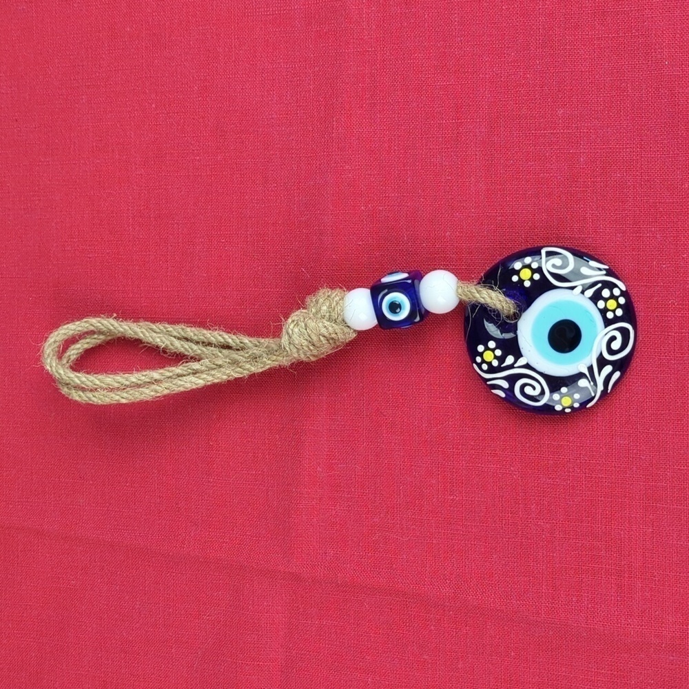 Evil Eye Rope Ornament